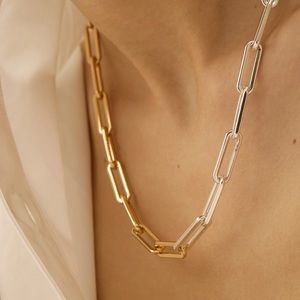 Jenny Bird mixed metal necklace